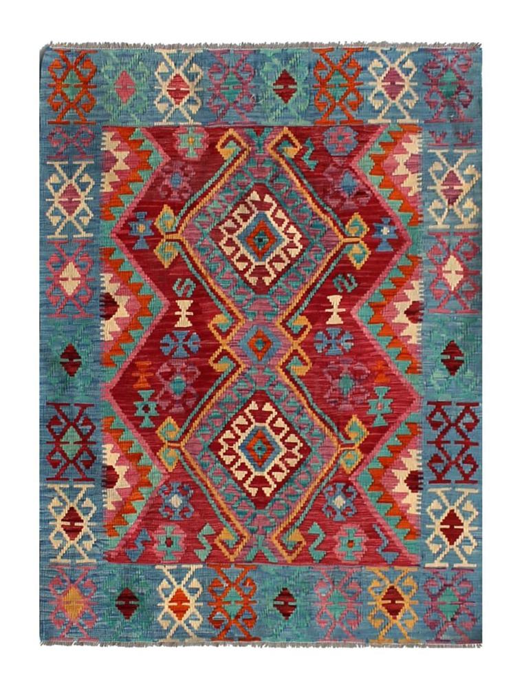 Afghansk tæppe Kelim Afghan Kaudani 178x126 178x126, Persisk tæppe Håndvævet