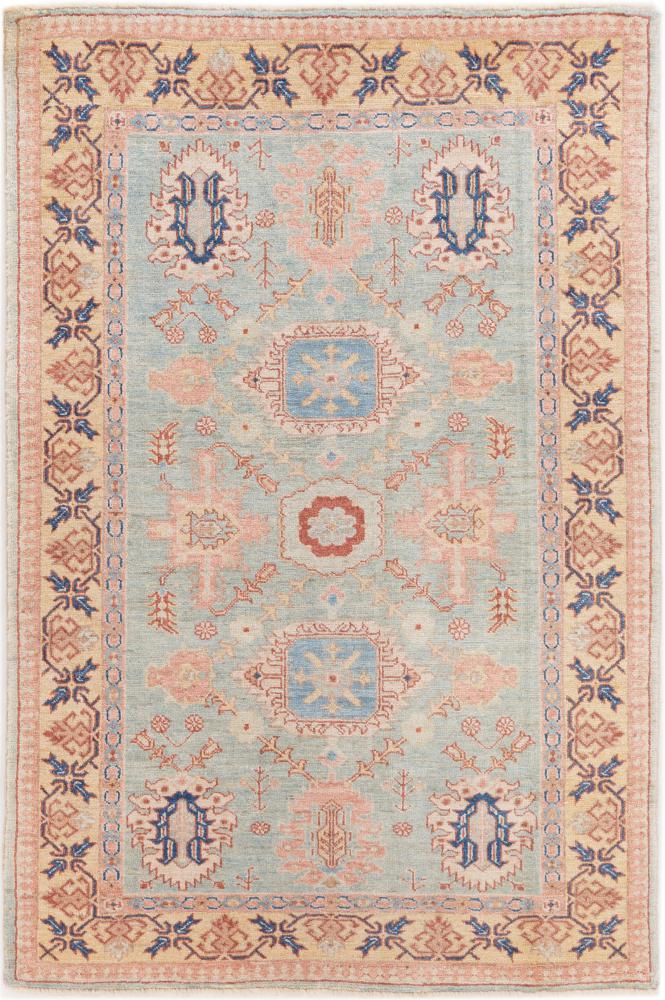 Persian Rug Heriz 4'11"x3'3" 4'11"x3'3", Persian Rug Knotted by hand