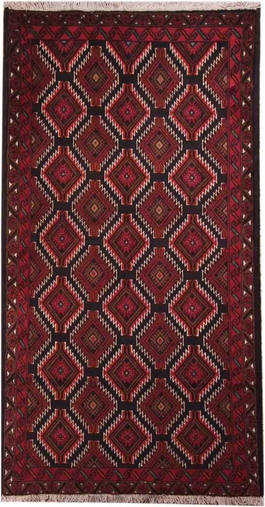 Perzisch tapijt Baluch 201x106 201x106, Perzisch tapijt Handgeknoopte