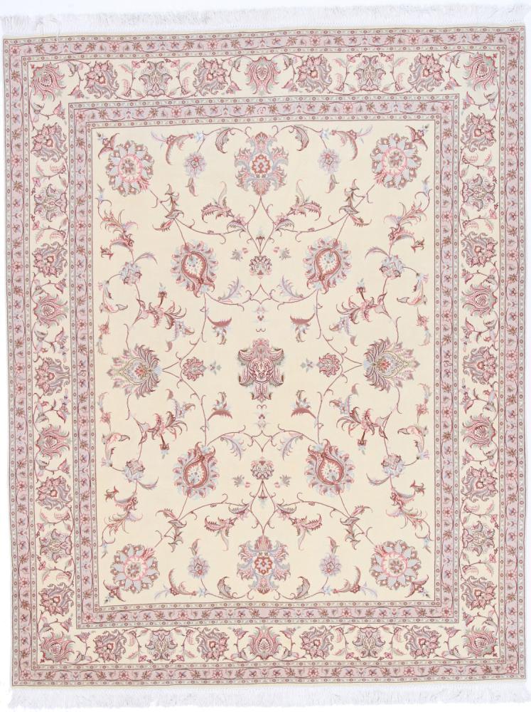 Tapete persa Tabriz 50Raj 257x202 257x202, Tapete persa Atado à mão