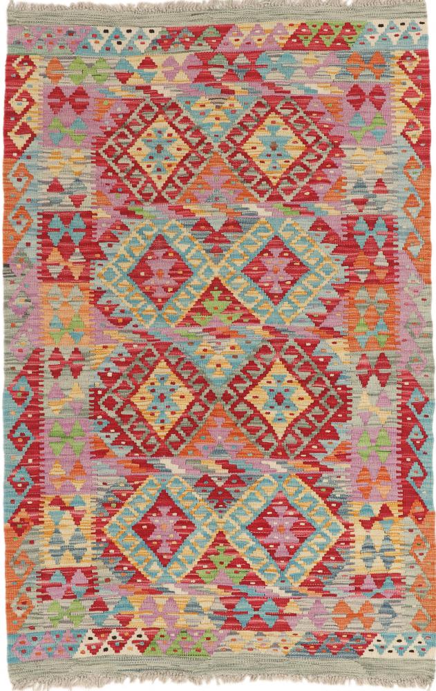 Tapete afegão Kilim Afegão 152x100 152x100, Tapete persa Tecido à mão