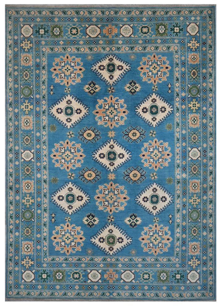 Tapis afghan Kazak Darya 244x173 244x173, Tapis persan Noué à la main