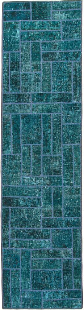 Tappeto persiano Patchwork 301x81 301x81, Tappeto persiano Annodato a mano