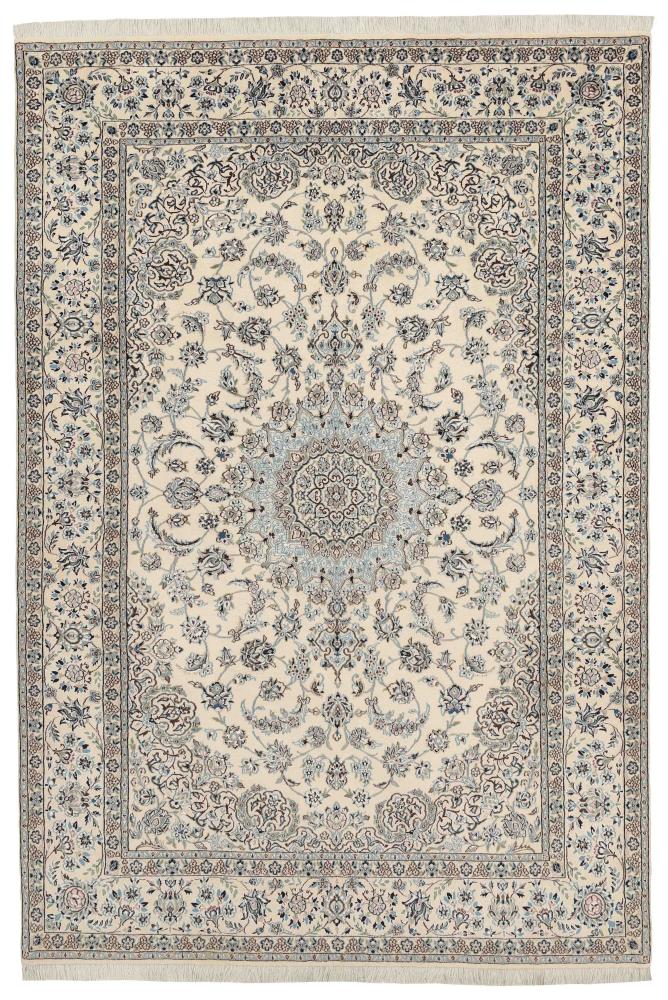 Persisk tæppe Nain 9La 303x199 303x199, Persisk tæppe Knyttet i hånden