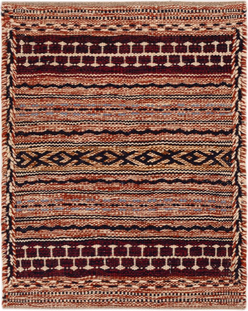 Tapete persa Kilim Fars Shiraz 51x42 51x42, Tapete persa Tecido à mão