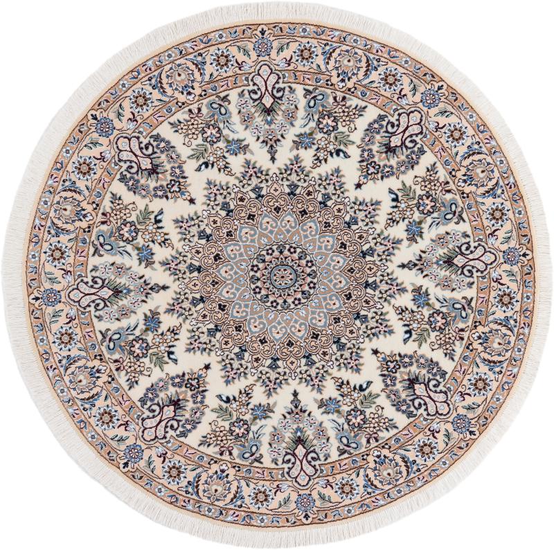 Perserteppich Nain 9La 149x151 149x151, Perserteppich Handgeknüpft