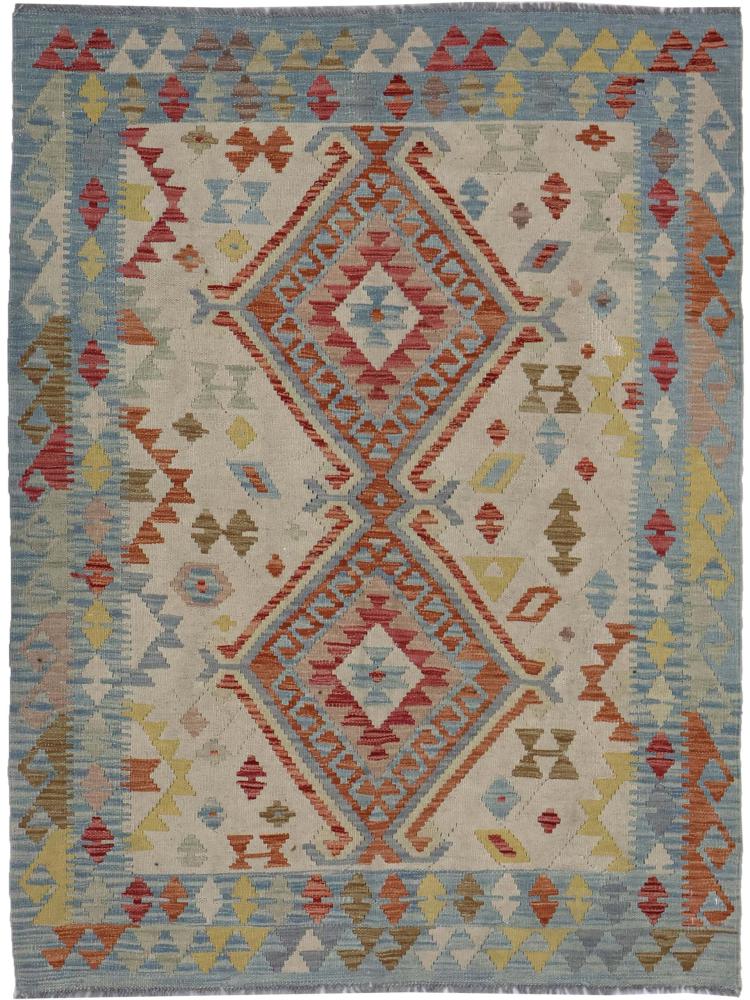 Tappeto afghano Kilim Afghan 172x131 172x131, Tappeto persiano Tessuto a mano
