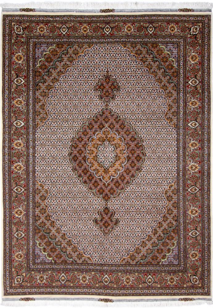 Tapete persa Tabriz Mahi 50Raj 243x174 243x174, Tapete persa Atado à mão