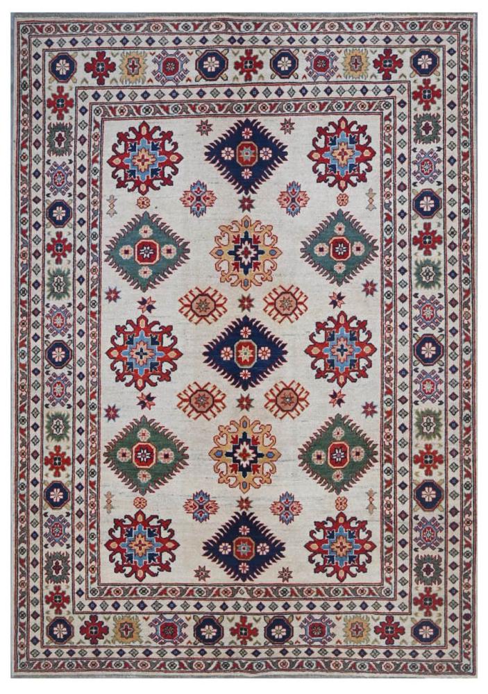 Afghaans tapijt Kazak Darya 247x173 247x173, Perzisch tapijt Handgeknoopte