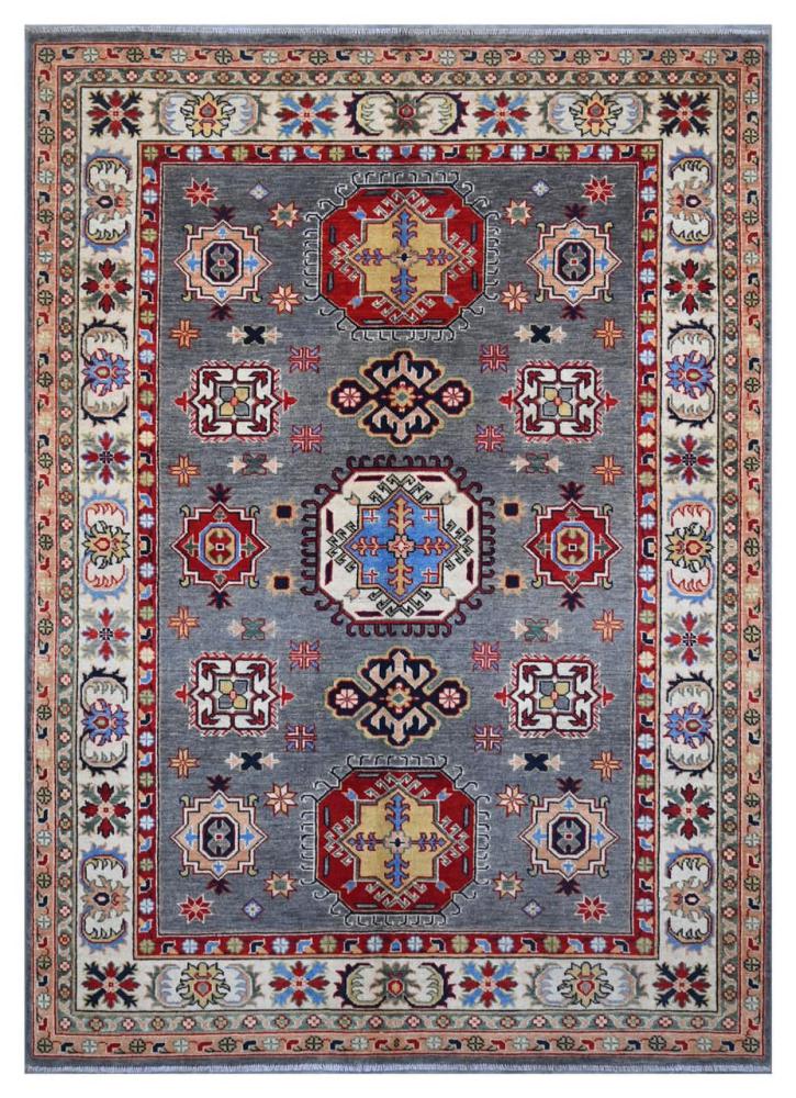 Tapis afghan Kazak Darya 240x169 240x169, Tapis persan Noué à la main