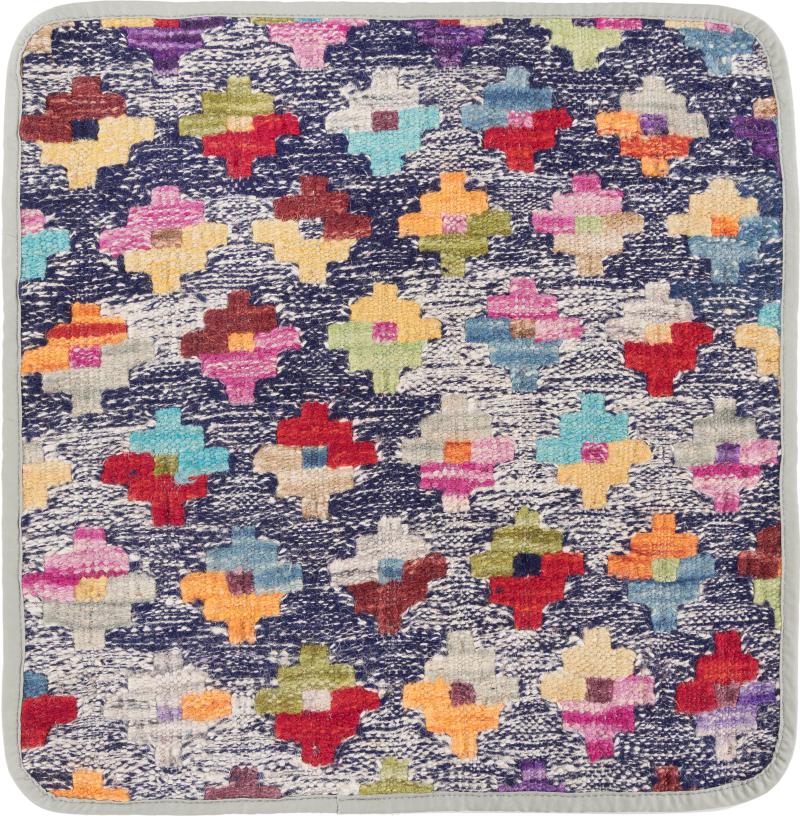 Tappeto Afgano Kilim Afghan Copricuscino 45x45 45x45, Tappeto persiano Annodato a mano