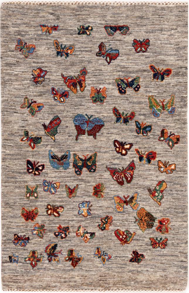 Perzisch tapijt Perzisch Gabbeh Loribaft Tabiibaft 125x89 125x89, Perzisch tapijt Handgeknoopte