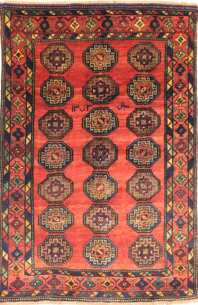 Tapete persa Kordi 299x203 299x203, Tapete persa Atado à mão