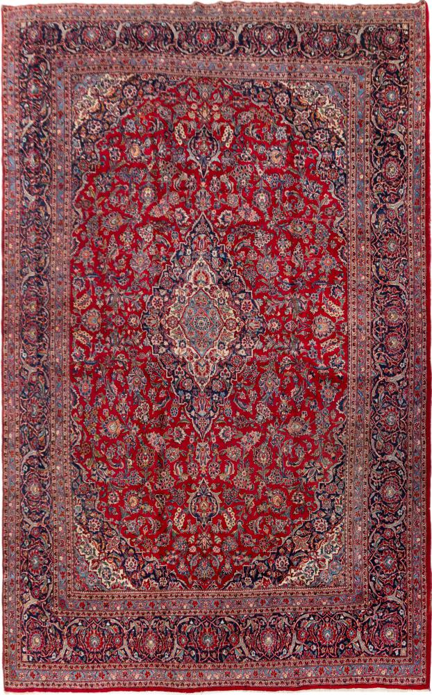 Alfombra persa Keshan 416x264 416x264, Alfombra persa Anudado a mano