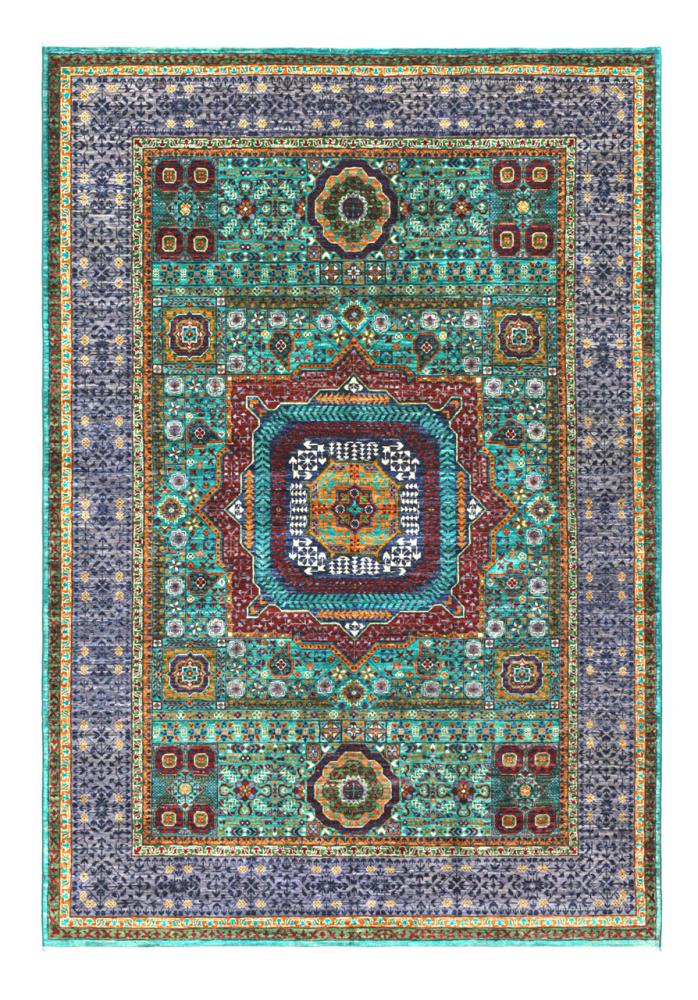 Pakistani rug Mamluk 252x176 252x176, Persian Rug Knotted by hand