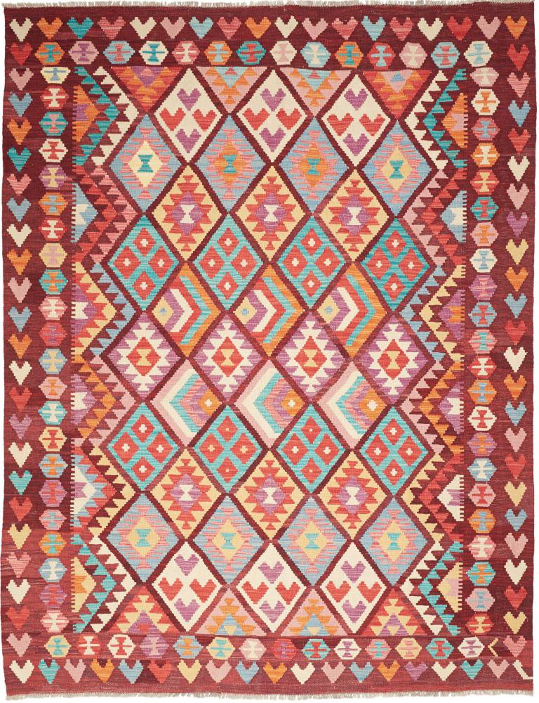 Afghanischer Teppich Kelim Afghan 241x188 241x188, Perserteppich Handgewebt