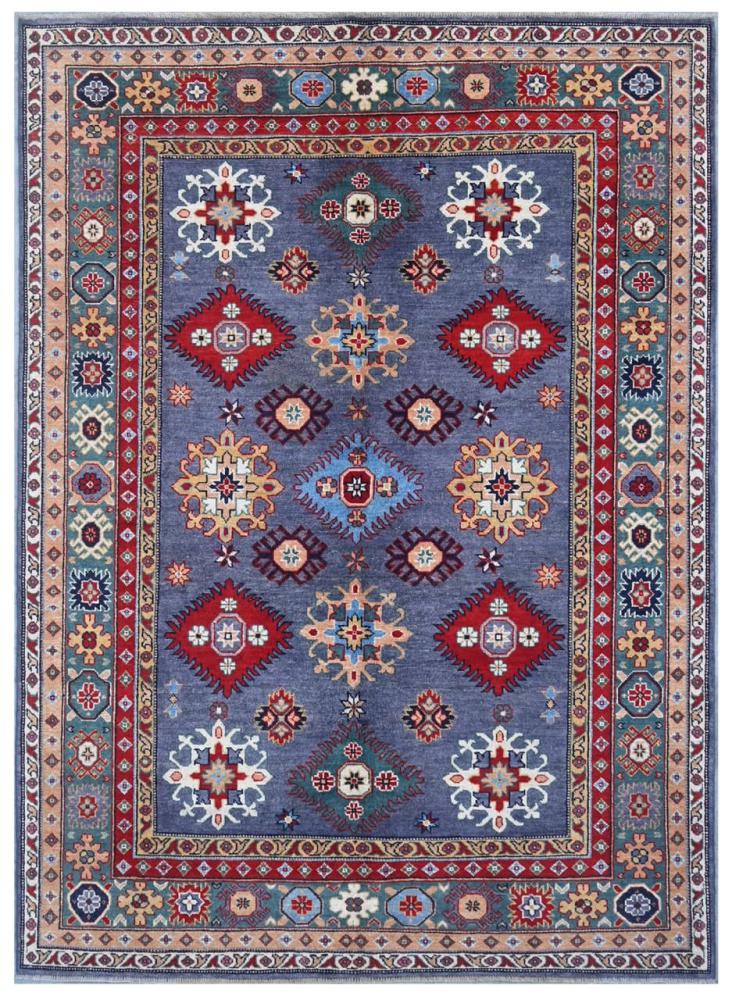 Afghan rug Kazak Darya 242x171 242x171, Persian Rug Knotted by hand