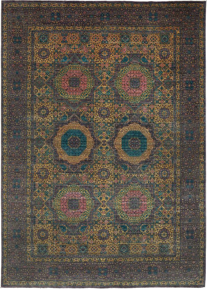 Tapete paquistanês Mamluk 344x241 344x241, Tapete persa Atado à mão