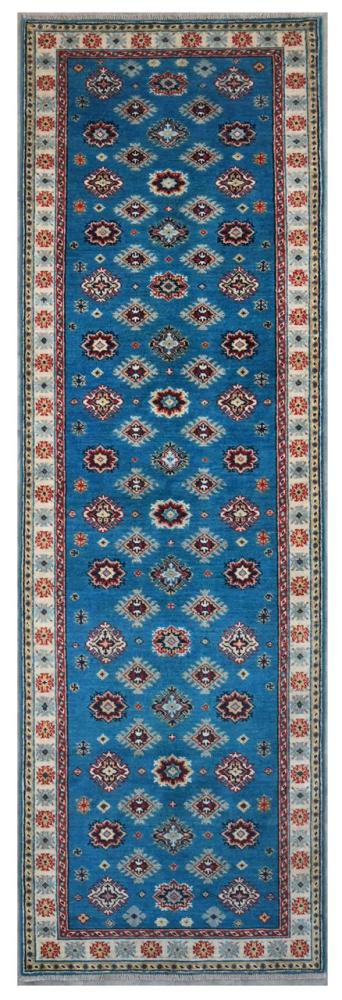 Tapis afghan Kazak Darya 288x81 288x81, Tapis persan Noué à la main