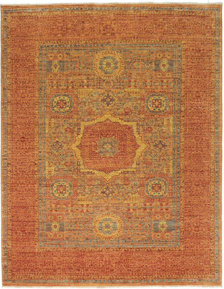 Pakistani rug Mamluk 195x154 195x154, Persian Rug Knotted by hand