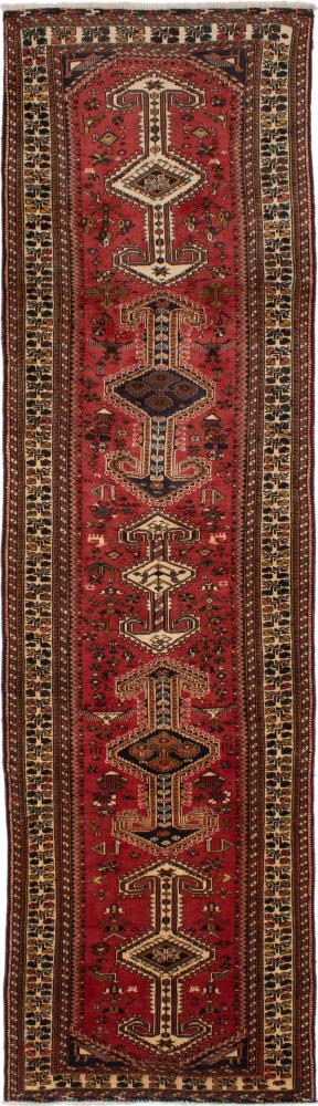 Perzisch tapijt Shiraz 401x106 401x106, Perzisch tapijt Handgeknoopte