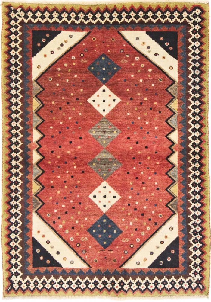 Persisk tæppe Ghashghai 147x107 147x107, Persisk tæppe Knyttet i hånden