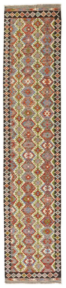 Afghan rug Kilim Afghan 394x82 394x82, Persian Rug Woven by hand