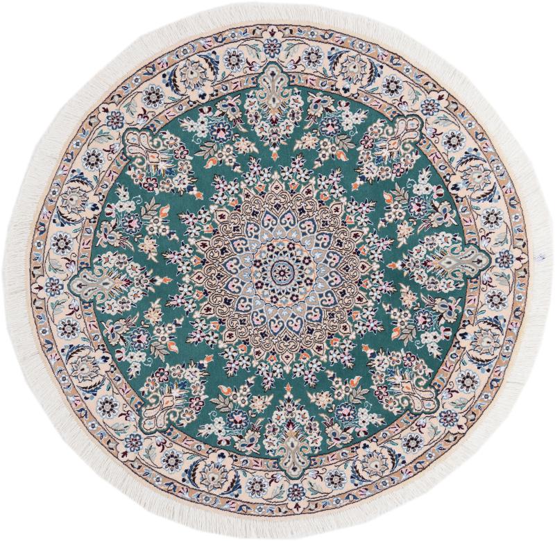 Tappeto persiano Nain 9La 151x149 151x149, Tappeto persiano Annodato a mano