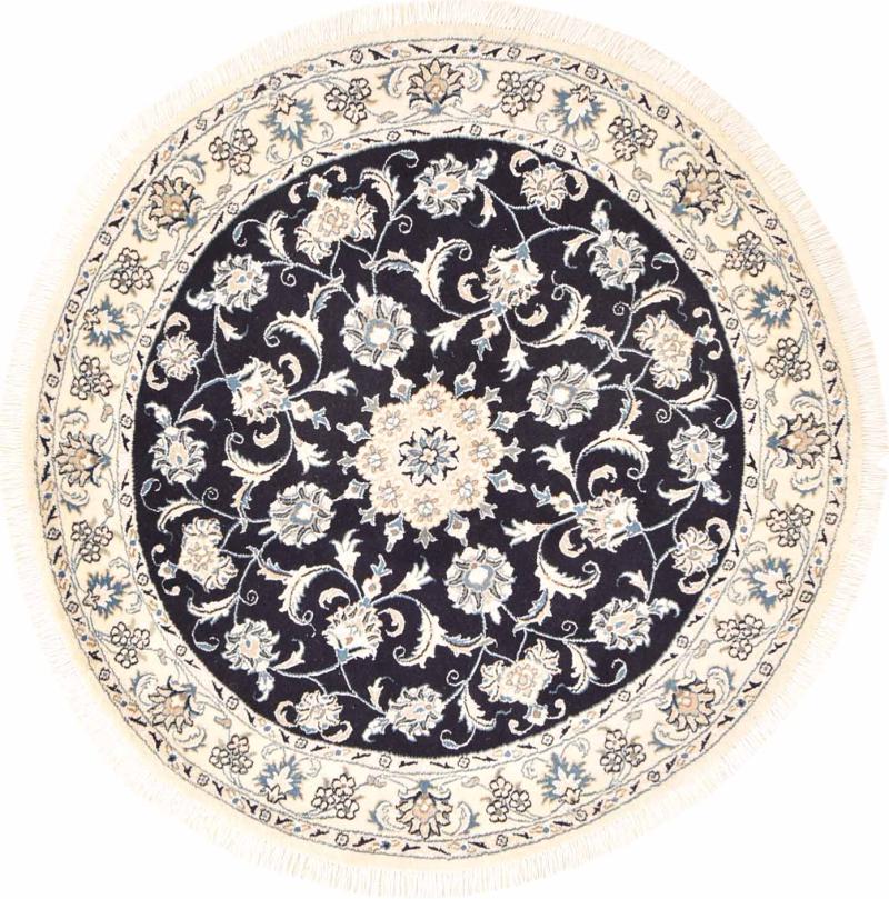 Perzisch tapijt Nain 153x151 153x151, Perzisch tapijt Handgeknoopte