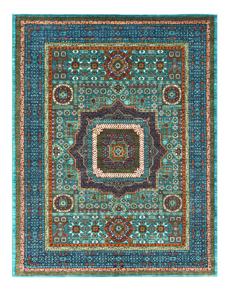 Pakistansk teppe Mamluk 205x162 205x162, Persisk teppe Knyttet for hånd