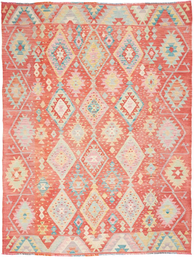Dywan afgański Kilim Afghan 7'8"x5'10" 7'8"x5'10", Dywan perski Ręcznie tkane
