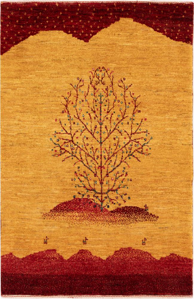 Perzisch tapijt Perzisch Gabbeh Loribaft Tabiibaft 122x81 122x81, Perzisch tapijt Handgeknoopte