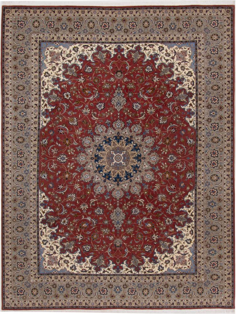 Perserteppich Täbriz 50Raj 10'7"x8'3" 10'7"x8'3", Perserteppich Handgeknüpft