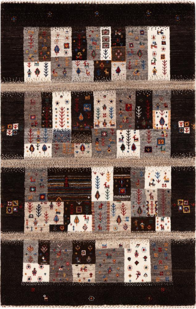 Perzisch tapijt Perzisch Gabbeh Loribaft Tabiibaft 126x83 126x83, Perzisch tapijt Handgeknoopte