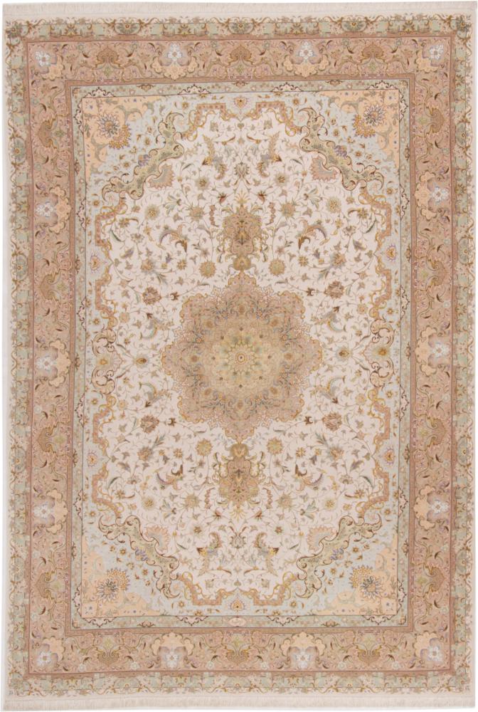 Persian Rug Tabriz 70Raj Silk Warp 352x243 352x243, Persian Rug Knotted by hand
