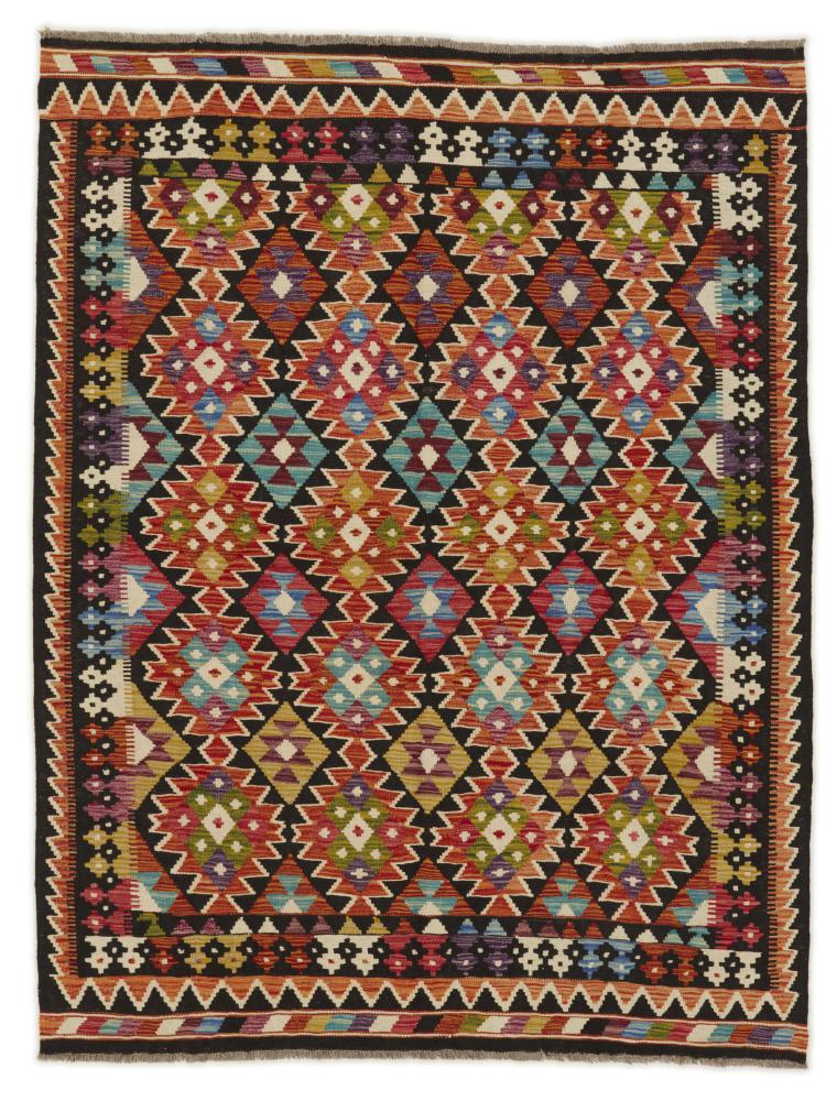 Dywan afgański Kilim Afghan 196x149 196x149, Dywan perski Ręcznie tkane