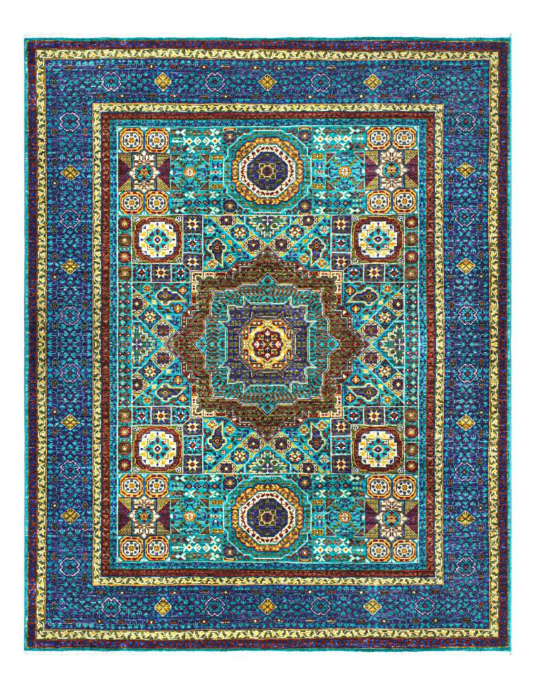 Pakistani rug Mamluk 201x156 201x156, Persian Rug Knotted by hand