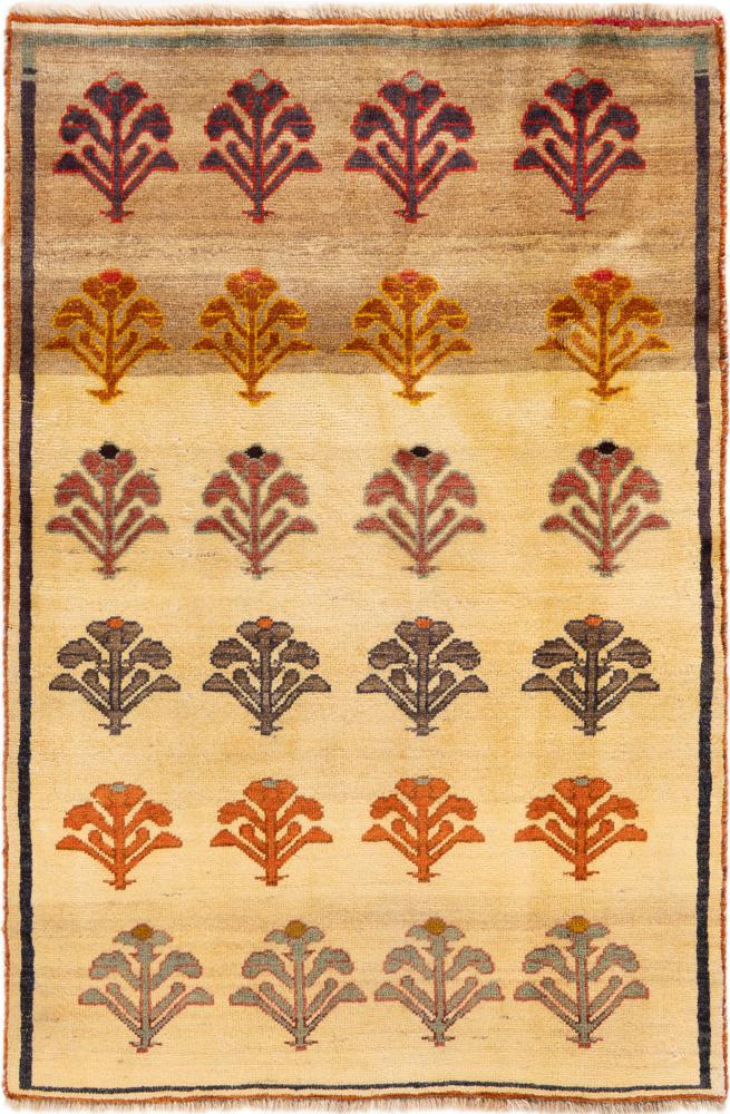 Covor persan Persia Gabbeh Ghashghai 166x110 166x110, Covor persan Lucrate de mână