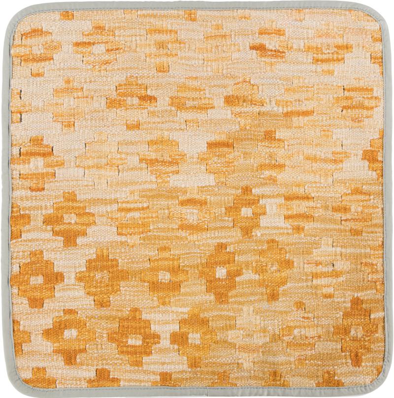 Afghan rug Kilim Afghan Cushion Cover 45x45 45x45, Persian Rug Knotted by hand