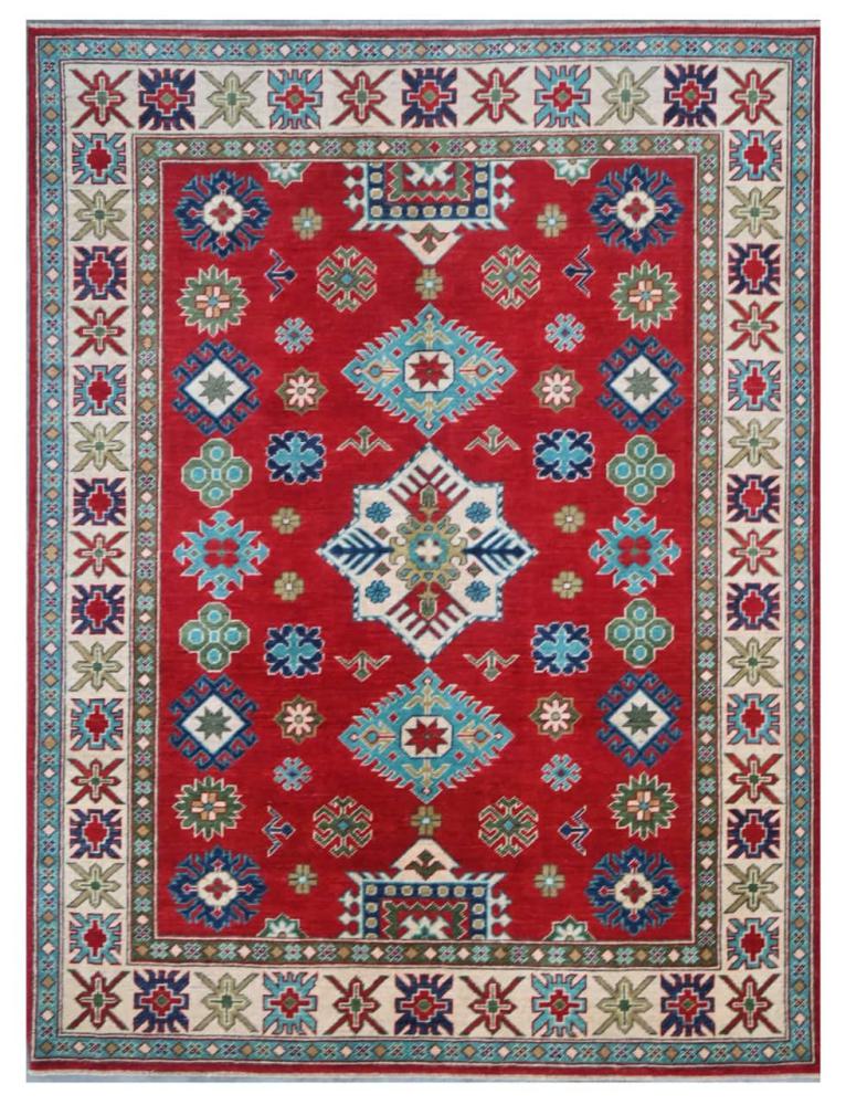Afghaans tapijt Kazak Darya 204x151 204x151, Perzisch tapijt Handgeknoopte