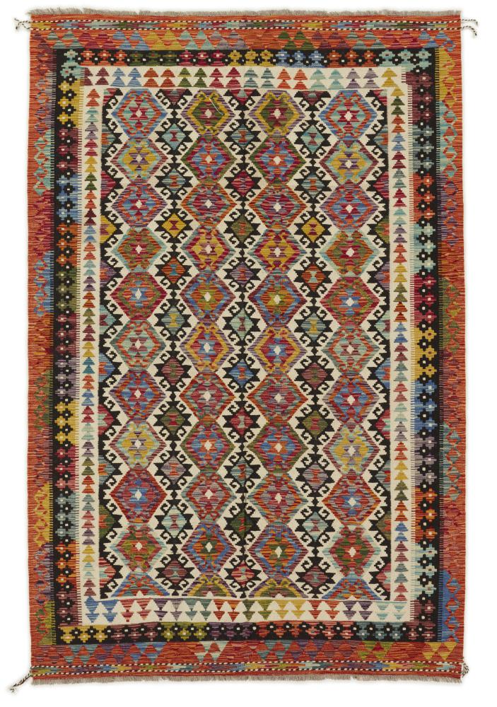 Afghaans tapijt Kilim Afghan 245x164 245x164, Perzisch tapijt Handgeweven