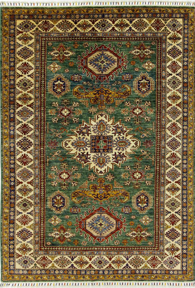 Tapete afegão Kazak 240x169 240x169, Tapete persa Atado à mão