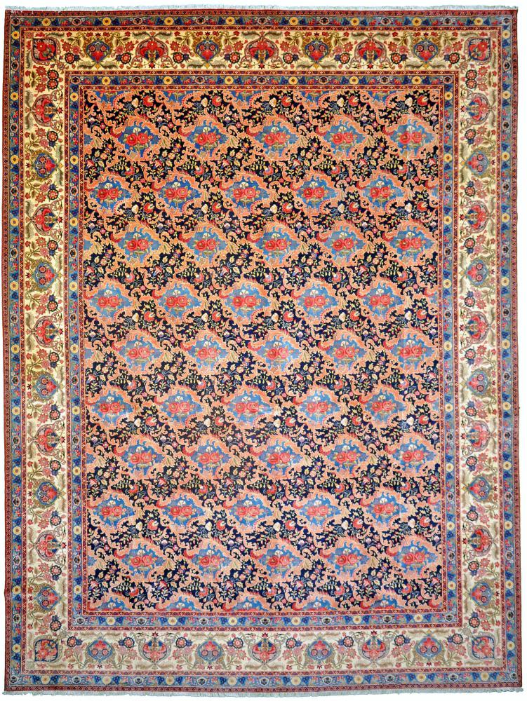 Tapete persa Tabriz Antigo 442x328 442x328, Tapete persa Atado à mão