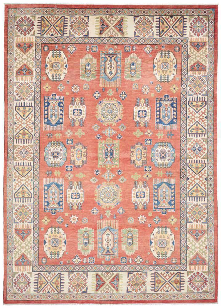 Afghansk teppe Kazak 294x208 294x208, Persisk teppe Knyttet for hånd