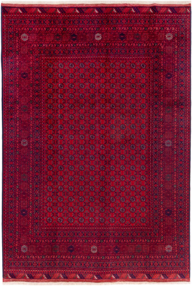 Afghansk teppe Afghan Mauri 289x199 289x199, Persisk teppe Håndknyttet