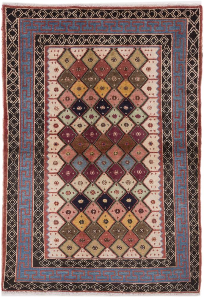 Persian Rug Persian Gabbeh 189x133 189x133, Persian Rug Knotted by hand
