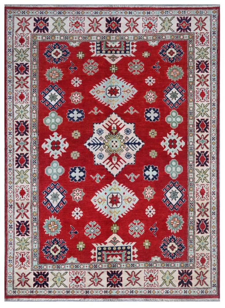 Afghaans tapijt Kazak Darya 203x146 203x146, Perzisch tapijt Handgeknoopte
