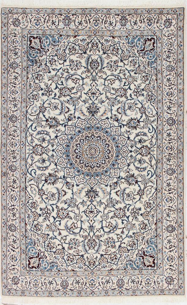 Persialainen matto Nain 9La 201x124 201x124, Persialainen matto Solmittu käsin