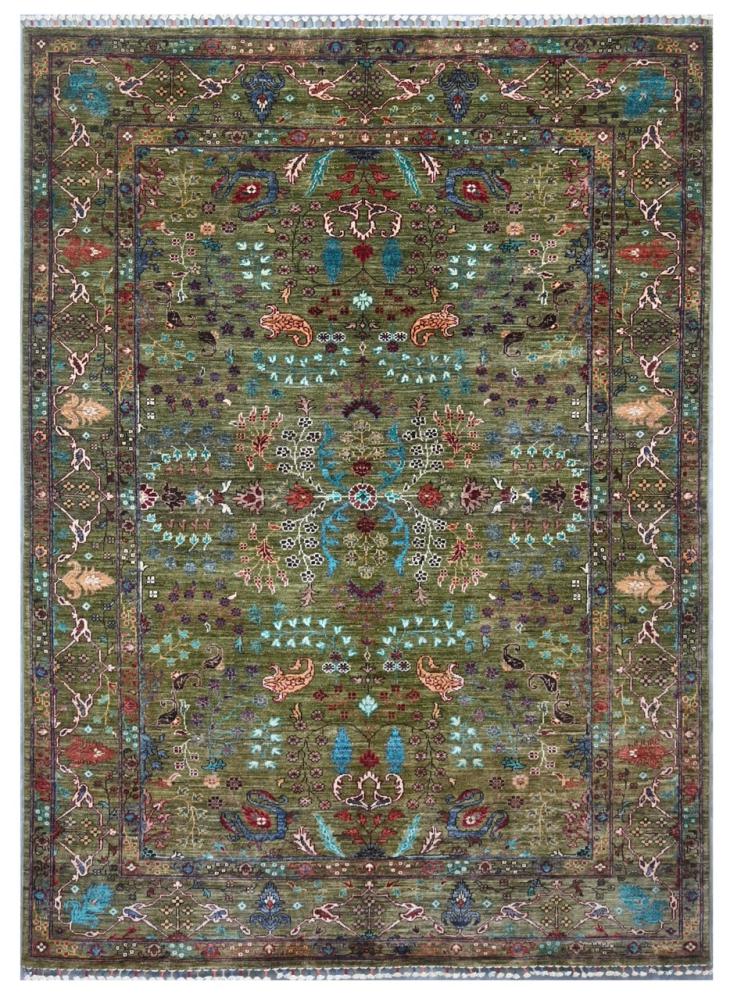 Tapis pakistanais Arijana Shaal 243x179 243x179, Tapis persan Noué à la main