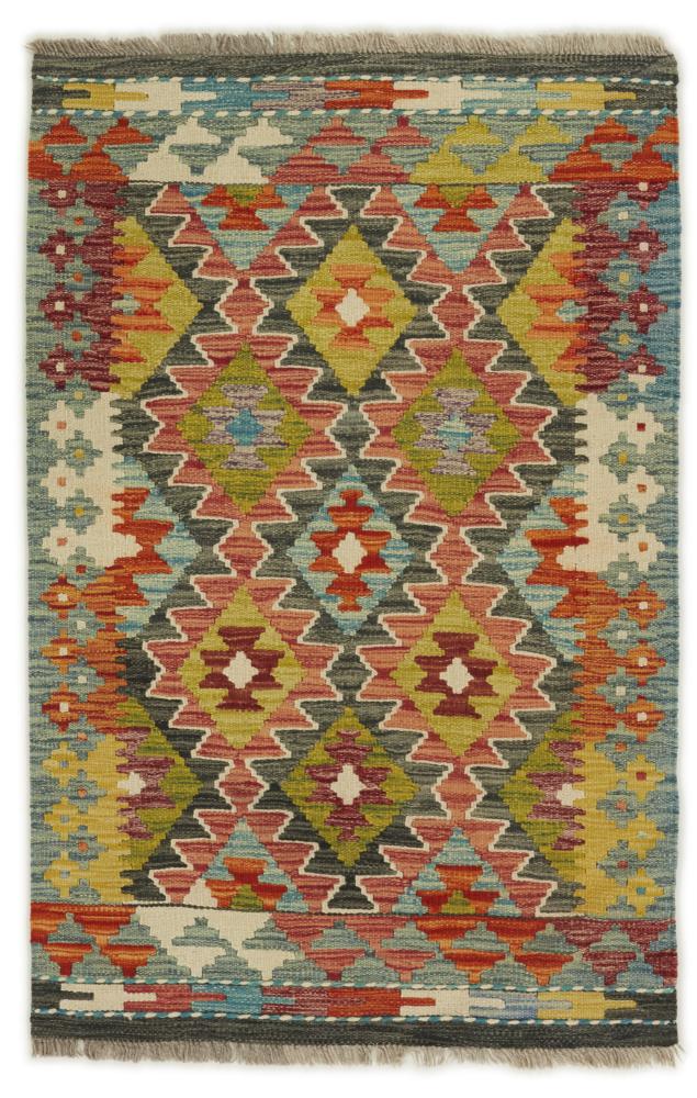 Afghansk teppe Kelim Afghan 127x82 127x82, Persisk teppe Handwoven 